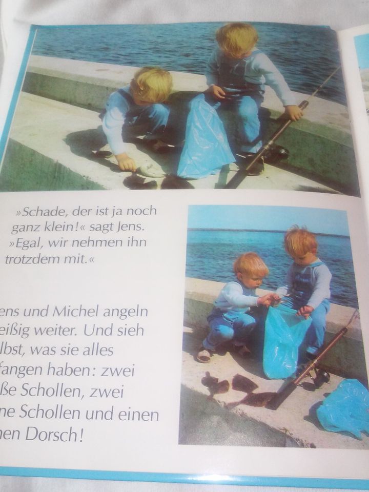 Ib Hansen: Jens und Michel im Hafen - Kinderbuch alt in Bad Segeberg