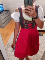 Dirndl grau pink Trachtenkleid gr. 34 36 xs s wiesn Oktoberfest s Kr. Dachau - Dachau Vorschau