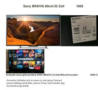 Fernseher Sony Bravia Zoll/80cm Dortmund - Hombruch Vorschau