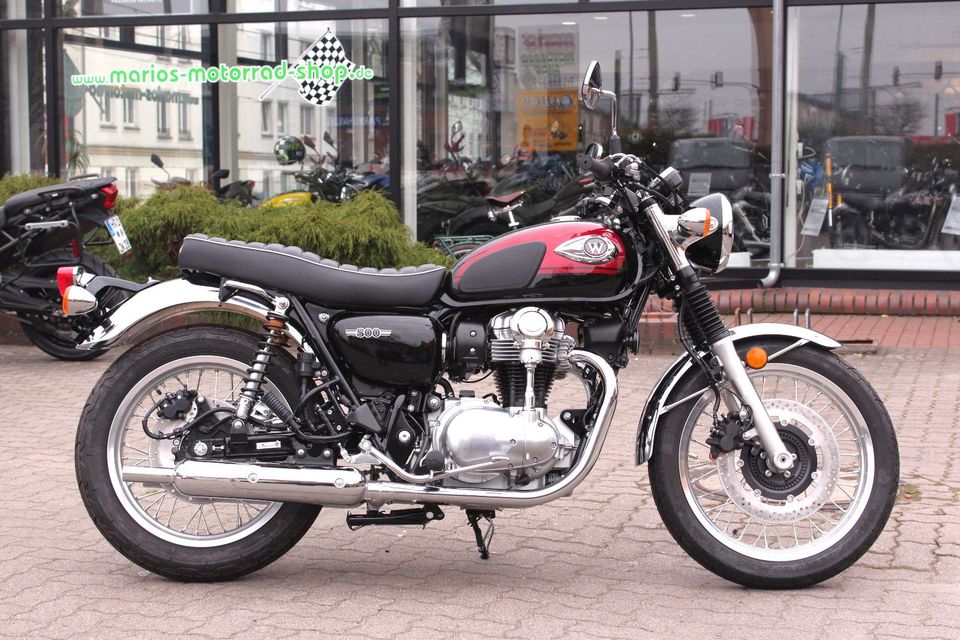 Kawasaki W800 in Rostock