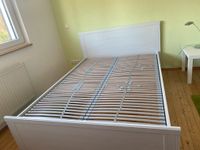 Ikea Bett weiß 140x200 mit hochwertigen Lattenrosten Nordrhein-Westfalen - Bottrop Vorschau