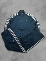 Vintage Adidas Trainingsanzug Blau Open Leg Herren Y2K Baden-Württemberg - Leutenbach Vorschau