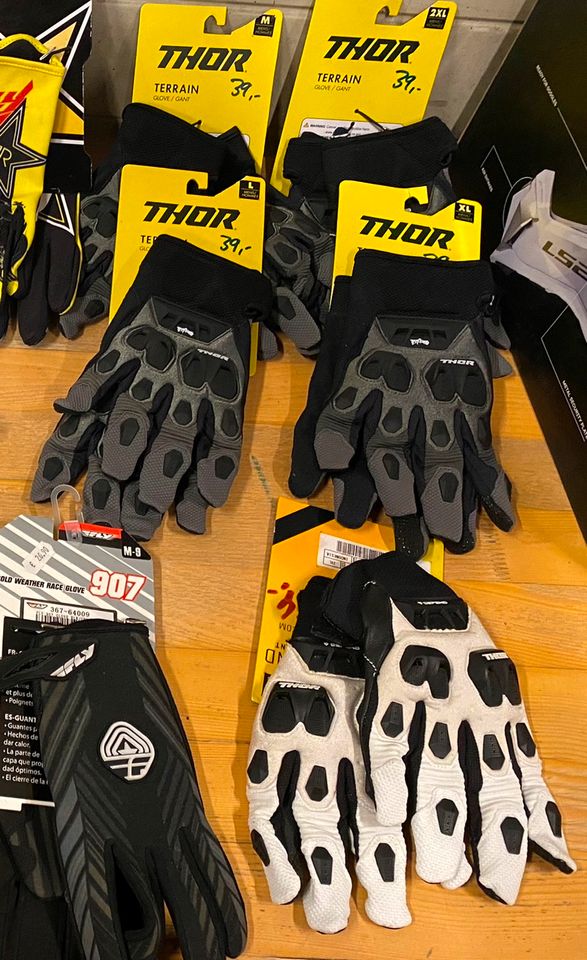 Motorrad Roller Quad MX Handschuhe Leder Textil Erw Kinder NEU Ab in Cloppenburg