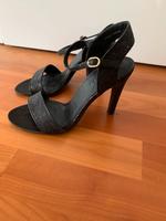 Esprit Glitzer High Heels Sandalen schwarz 38 neu Düsseldorf - Eller Vorschau