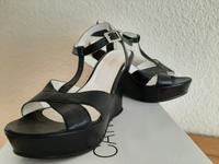 Catwalk Sandalen m. Keilabsatz schwarz Echtleder Gr. 38 Rheinland-Pfalz - Mainz Vorschau