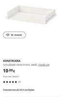 Ikea Schublade ohne Front,weiß 15x40 cmNeu Nordfriesland - Wobbenbüll Vorschau