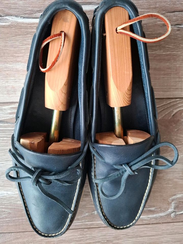 Leder Mokassins Car Shoe Original Loafer in Wittgert