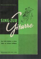 Sing zur Gitarre, Beiheft zur Gitarre-Schule Nordrhein-Westfalen - Recklinghausen Vorschau