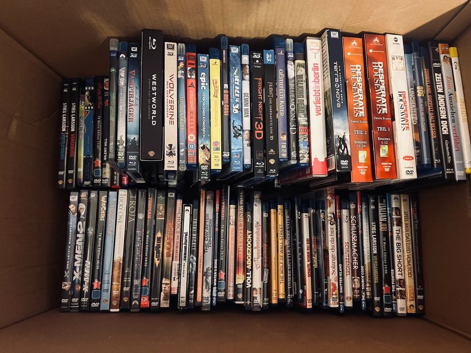 Große DVD Blu-Ray 3D Sammlung *Nur Komplett* in Bad Essen