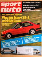 Sport Auto 12/1980 Ford Escort XR-3 Audi Quattro Renault 18 Turbo Essen - Essen-Borbeck Vorschau