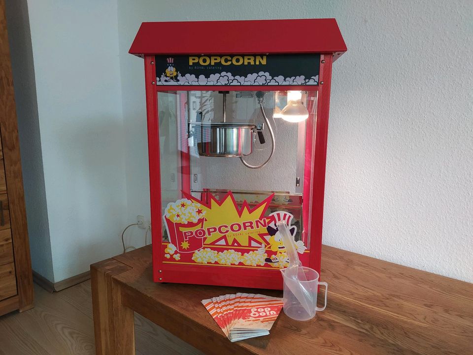 Popcorn, Popcornmaschine mieten, leihen in Dissen am Teutoburger Wald