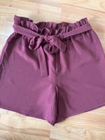 NEU kurze Hose Shorts Bindegürtel Only Größe XS 34 Burgunder rot Bonn - Bad Godesberg Vorschau