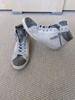 Paul Green high Sneaker grau silber Gr. 40 neuwertig Leder Nordrhein-Westfalen - Werl Vorschau