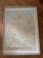 Große Deutschlandkarte Landkarte Straßenkarte Poster 130 x 95 cm Nordrhein-Westfalen - Neuss Vorschau