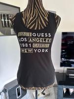 Guess Tanktop Schwarz mit Strass in Größe S Brandenburg - Falkensee Vorschau