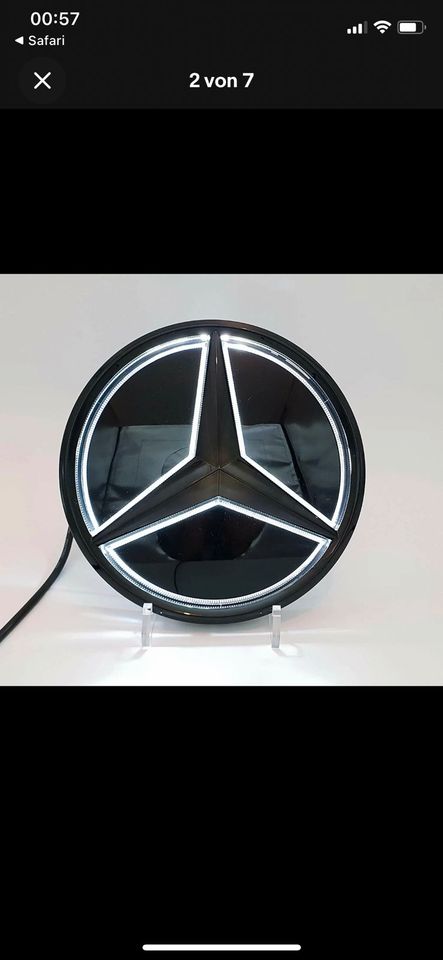 Mercedes led stern in Berlin