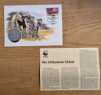 Numisbrief *Der Afrikanische Elefant* WWF Nordrhein-Westfalen - Bergheim Vorschau