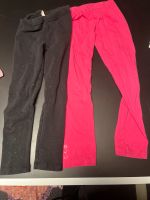 122 - 2x Leggings Alive Topolino Mädchen rosa schwarz Glitzer Nordrhein-Westfalen - Erftstadt Vorschau