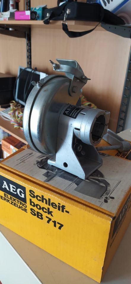 AEG Schleifbock SB 717 OVP, für Bohrmaschine, Schleifmaschine in Lengdorf