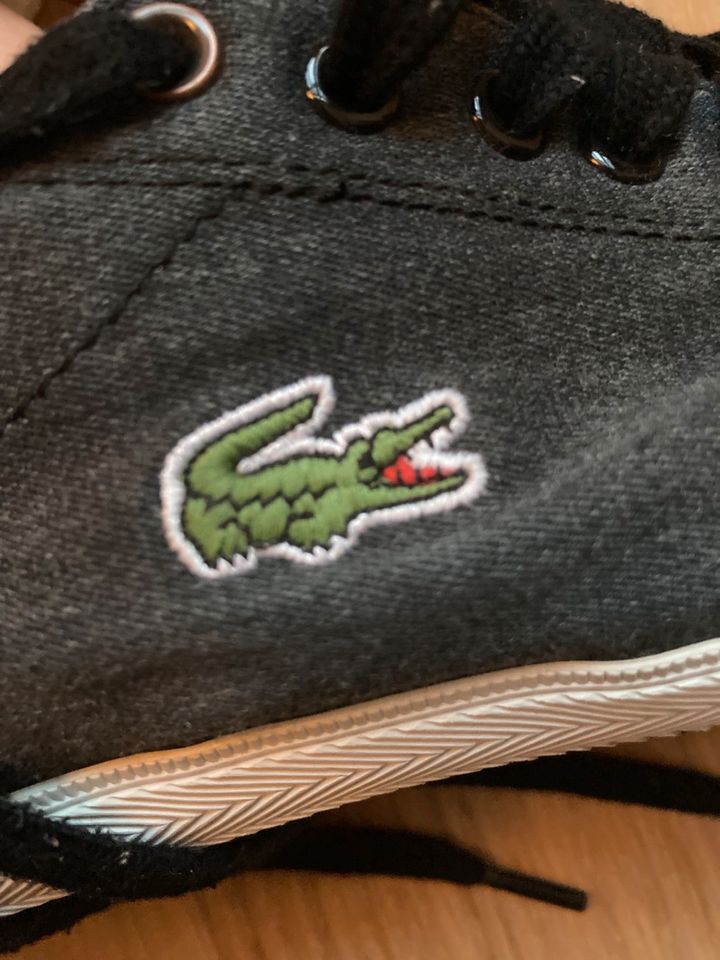 Lacoste Sport Ortholite Herrenschuhe Größe 40,5  dunkelgrau-blau in Leipzig