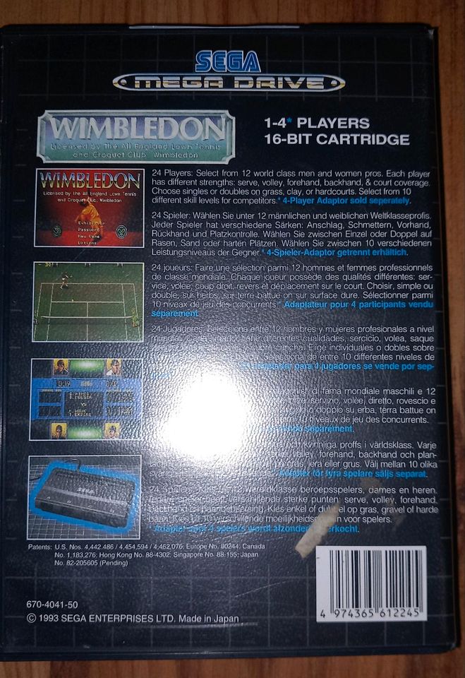 Sega Mega Drive "Wimbledon" in Wildeshausen