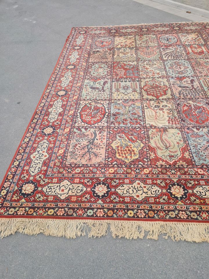 VELOUROS REINE SCHURWOLLE PERSER TEPPICH 250x350 in Edingen-Neckarhausen