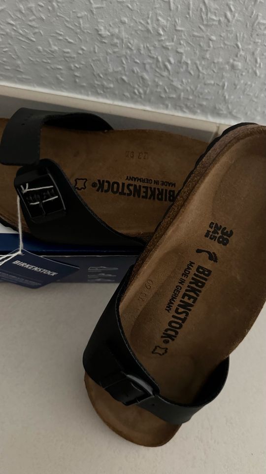 Birkenstock Madrid schwarz 38 in Wiesbaden