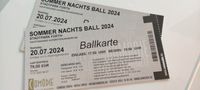 2 Ballkarten Sommennachtsball Stadtpark Fürth 20.07.2024 Bayern - Erlangen Vorschau