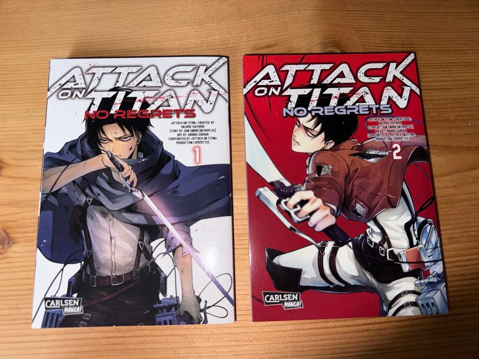 Manga Sammlung Diverse Love is War Arifureta Attack on Titan in Hamburg