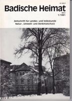 Badische Heimat - Heft 1/1991 Baden-Württemberg - Kraichtal Vorschau