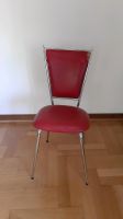Designer-Stuhl aus den 1960ern Metall Chrom rot Kunstleder 60er Niedersachsen - Dissen am Teutoburger Wald Vorschau