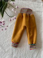 Walkhose Wollwalkhose Schurwollhose Senf Bunt Gr. 86 92 Handmade Thüringen - Gotha Vorschau