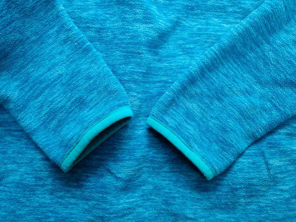 Fleece-Jacke JAKO-O 104 110 Fleece-Pulli Zipfelkapuze blau in Kürten