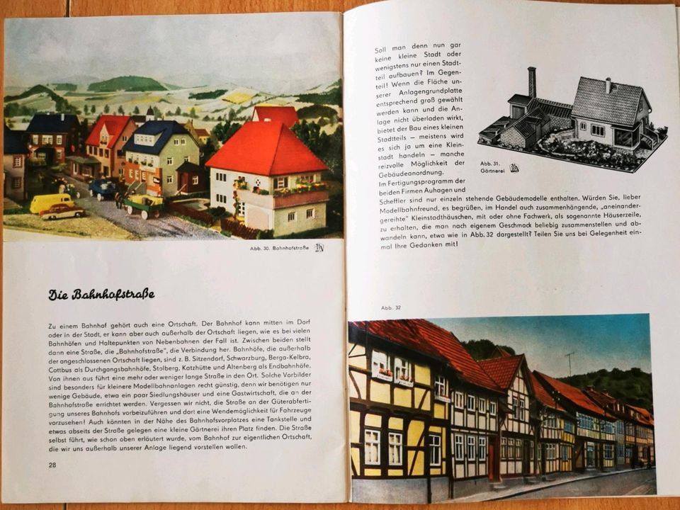 DDR-Zeitschrift "Landschaftsgestaltung auf Modellbahnanlagen" in Lichtenstein
