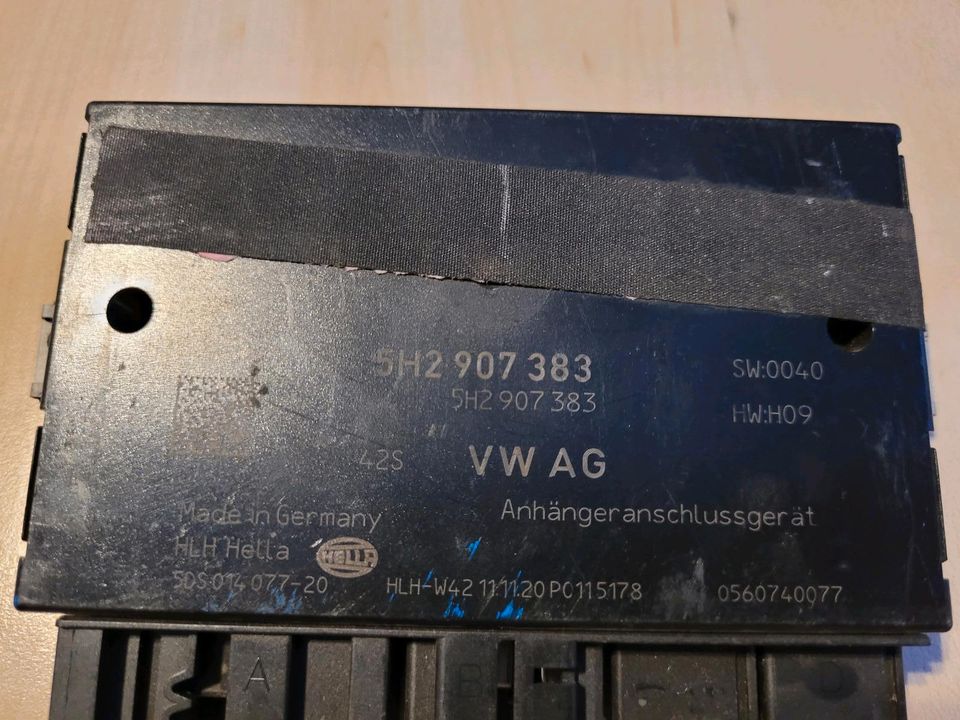 Orginal VW Skoda Seat Steuergerät Anhängerkupplung 5H2907383 in Bad Hersfeld