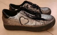 Primigi Mädchen Sneakers  schwarz/Silber, Gr. 36 Baden-Württemberg - Winterbach Vorschau