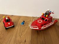 Playmobil Feuerwehrboot und Wasserauto Baden-Württemberg - Allmendingen Vorschau