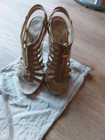 Jimmy choo high heels 38 gold sandalen West - Höchst Vorschau
