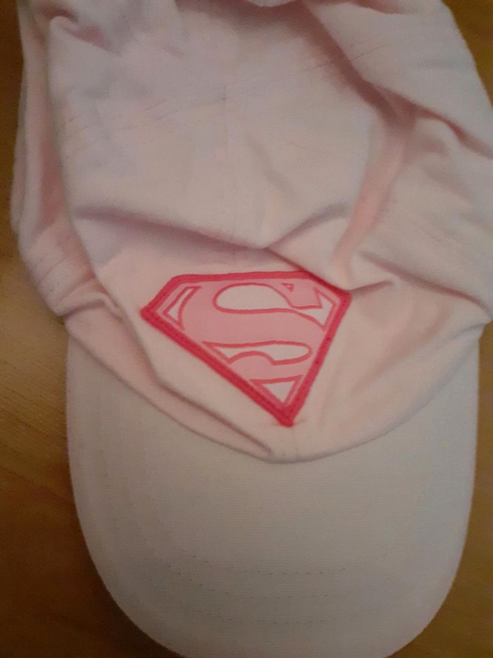 Supergirl Cap Sonnenhut Sonnenschutz rosa 80 in Wiesbaden