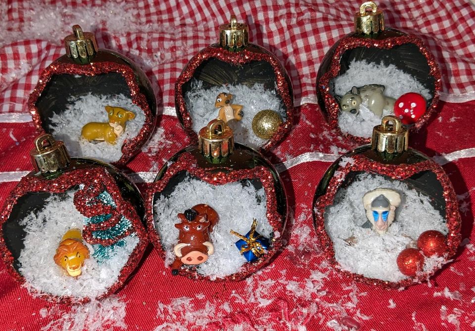 Weihnachtskugeln mit Disney Figuren,neu, Weihnachten in Rosenbach
