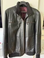 Echt Lederjacke schwarz, kaum getragen München - Hadern Vorschau