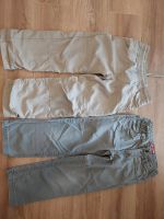 Hosen f. Jungs, Gr. 116, 2-er Set,Jeans hellgrau,Thermohose beige Herzogtum Lauenburg - Schwarzenbek Vorschau