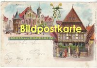 Bildpostkarte AK Hildesheim 1899 Rathaus Domschenke Quedlinburg Niedersachsen - Braunschweig Vorschau