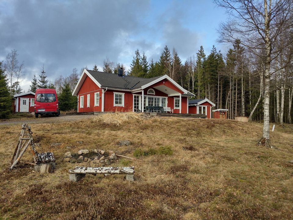 luxuriöses Ferienhaus, Schweden, Halland, Seeblick, Alleinlage in Rödermark