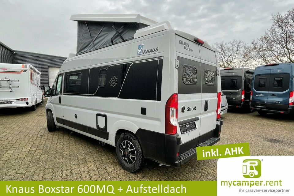 2024 Deluxe Familien Kastenwagen mit Aufstelldach mieten - Weinsberg CaraBus 600MQ Automatik Solar Autark 150L Kühlschrank mit AHK Anhängerkupplung Fahrradträger in Kerken