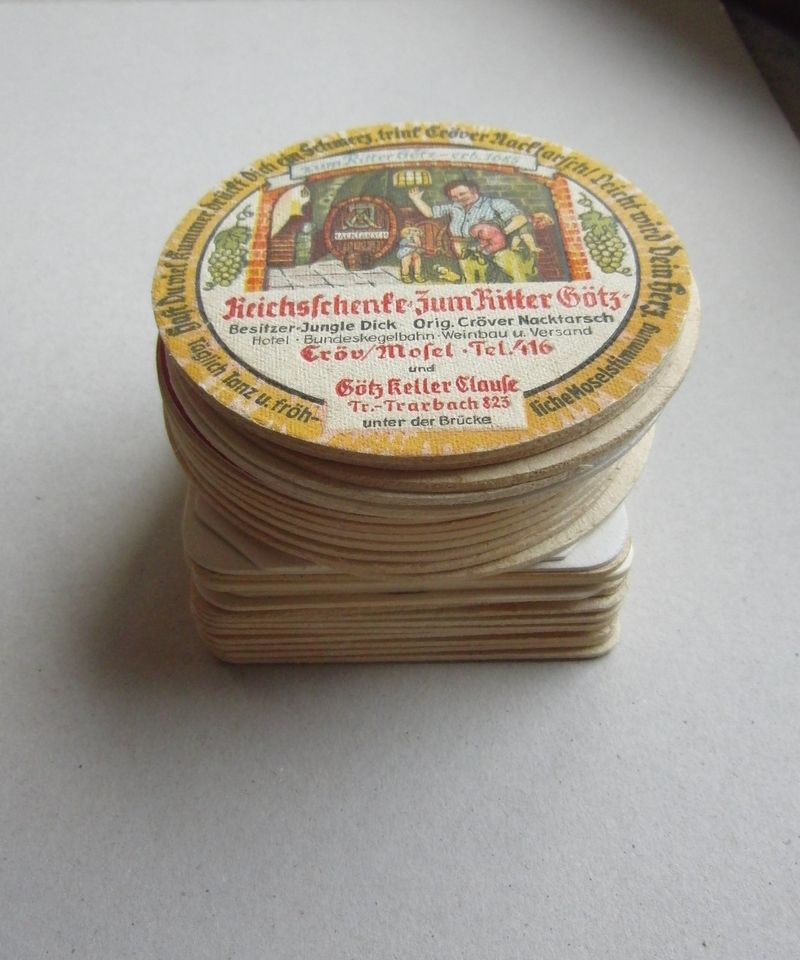 Bierdeckelsammlung, Bierdeckel, Bieruntersetzer Konvolut, 29 Stk. in Höckendorf