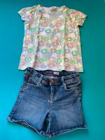 Okaidi Jeans kurze Hose Shorts 122 Topolino T-Shirt 122 Hessen - Rüsselsheim Vorschau