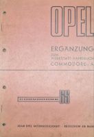 Opel Commodore A GS Werkstatt Handbuch 1967 Nordrhein-Westfalen - Lemgo Vorschau