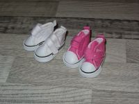 2 Paar Mini - Puppenschuhe Sneaker pink + weiß ca. 5 cm - NEU Nordrhein-Westfalen - Nachrodt-Wiblingwerde Vorschau