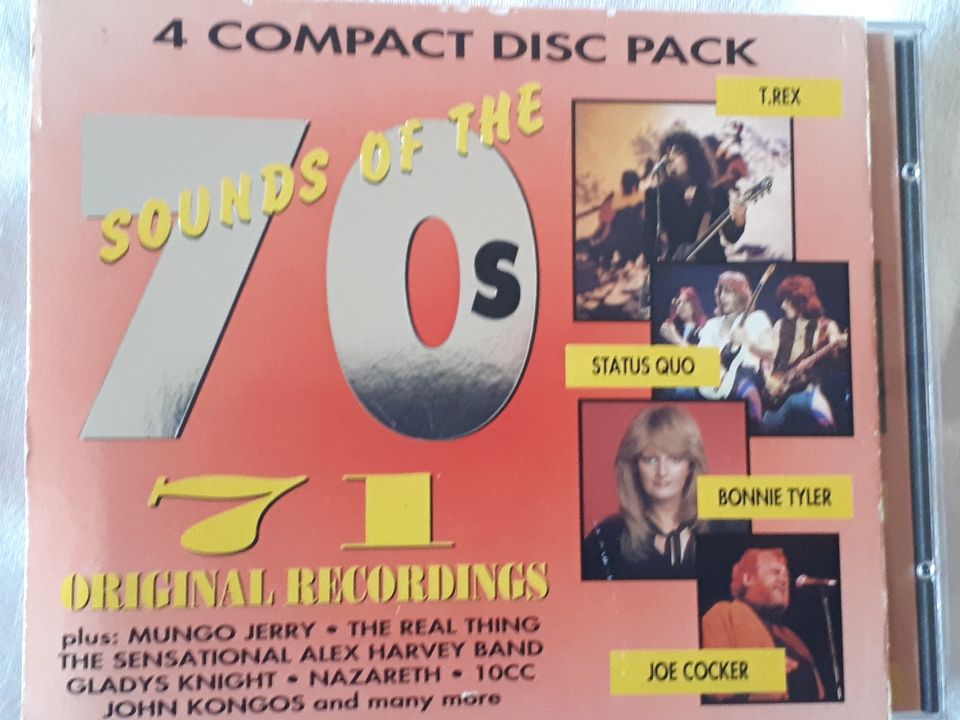 Music  CD's   Sounds of The 70. Oldiis Best VOL. 3 u. 5, USW. in Uffenheim